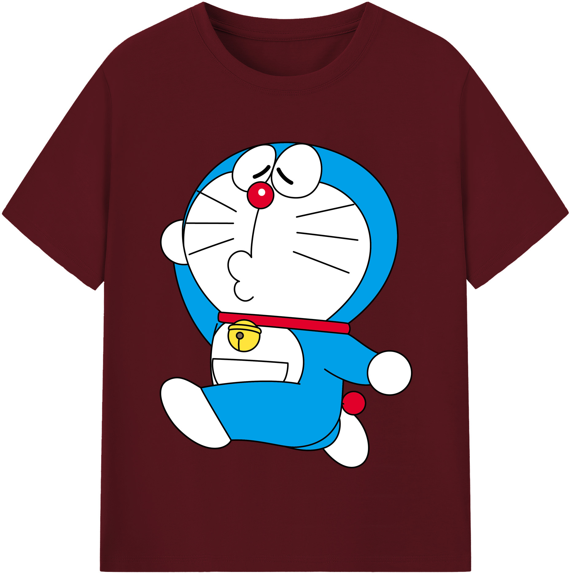 （画像用） ドラえもん Doraemon 綿100％半袖Tシャツ（フロントプリント）